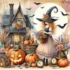 (Multi-Style) Halloween-11CT Stamped Cross Stitch 50*50cm/19.69*19.69in