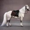 Adorno De Modelo De Caballo De Sangre Caliente Hannoveriano A Escala 1/12
