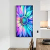 Tournesol color&eacute;-perceuse ronde peinture diamant-40 * 70cm (grande taille)