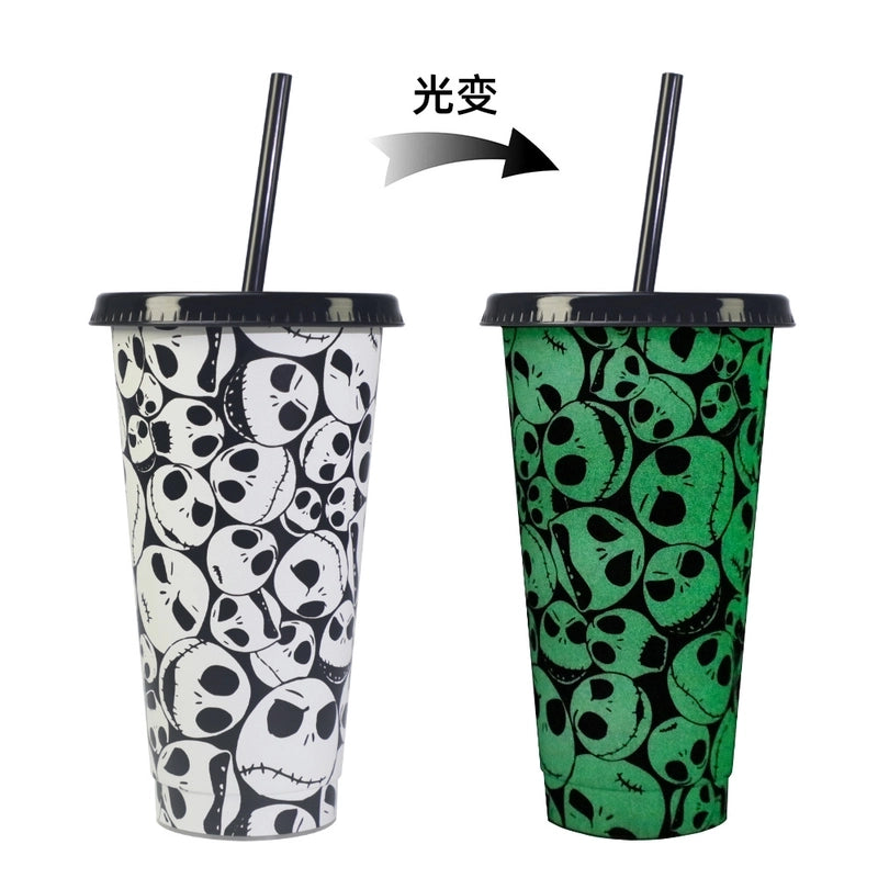 Halloween Casual Vacation Solid Color Plastic Water Bottles