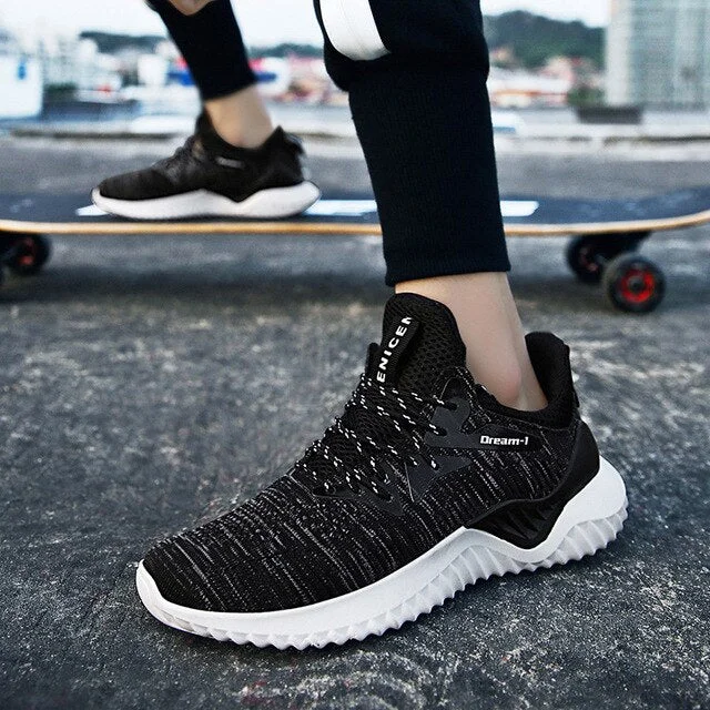 Men Vulcanize Shoes Lightweight Breathable Flats Men Shoes Loafers Casual Shoes Men Trainers Sneakers 2020 New vulcanized