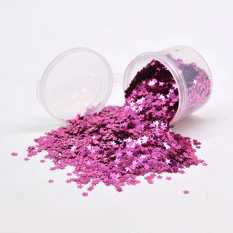 10g/Box 3mm Glitter Acrylic Star Table Confetti Sprinkles Birthday Party Wedding Decoration Sparkle Gold Stars Party Supplies