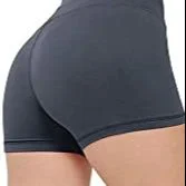 SVOKOR Workout Yoga Fitness Shorts Women High Waist Seamless Shorts Female Clothing Push Up Short Elasticity Running Pants