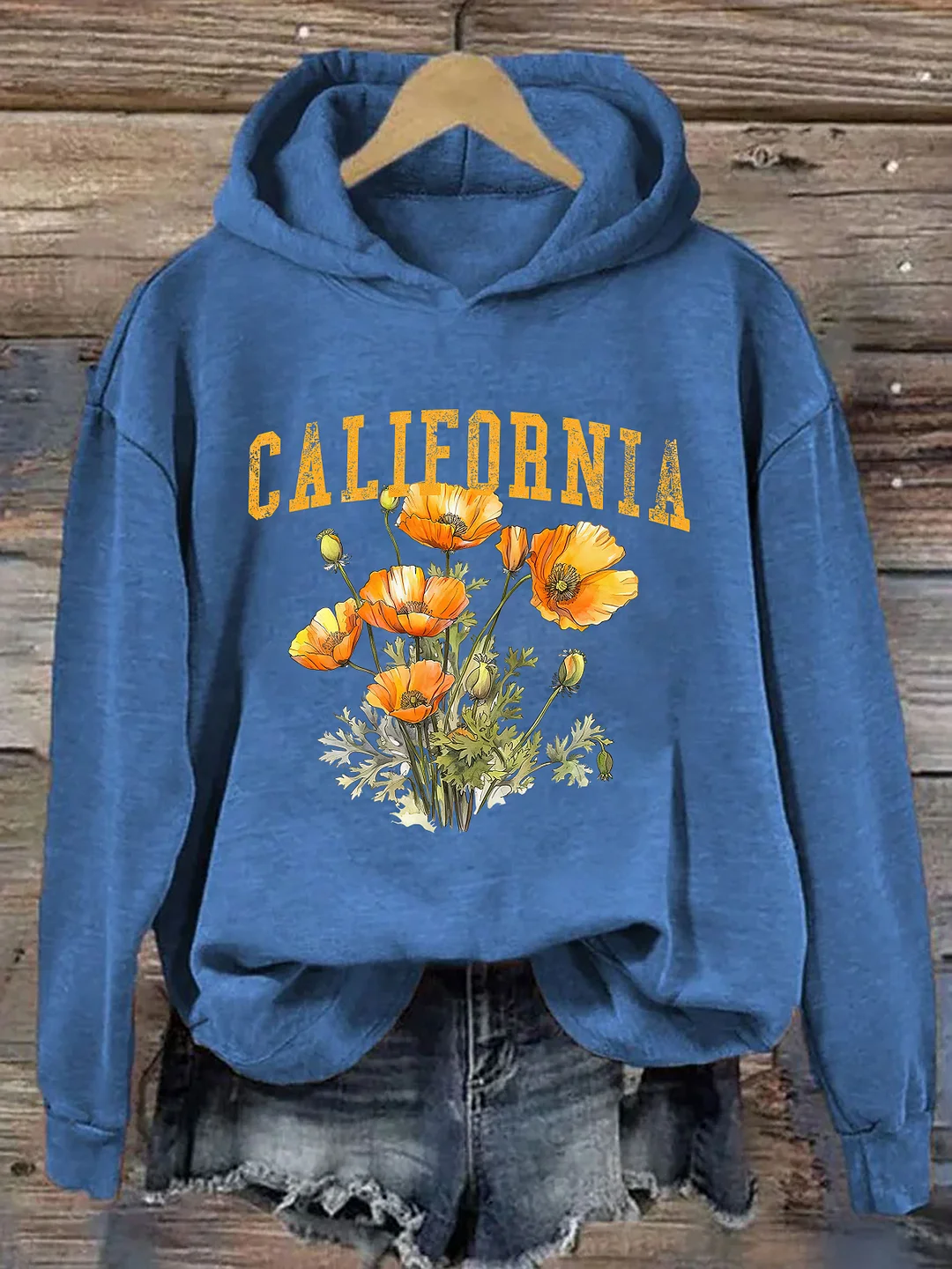 California State Flower Hoodie