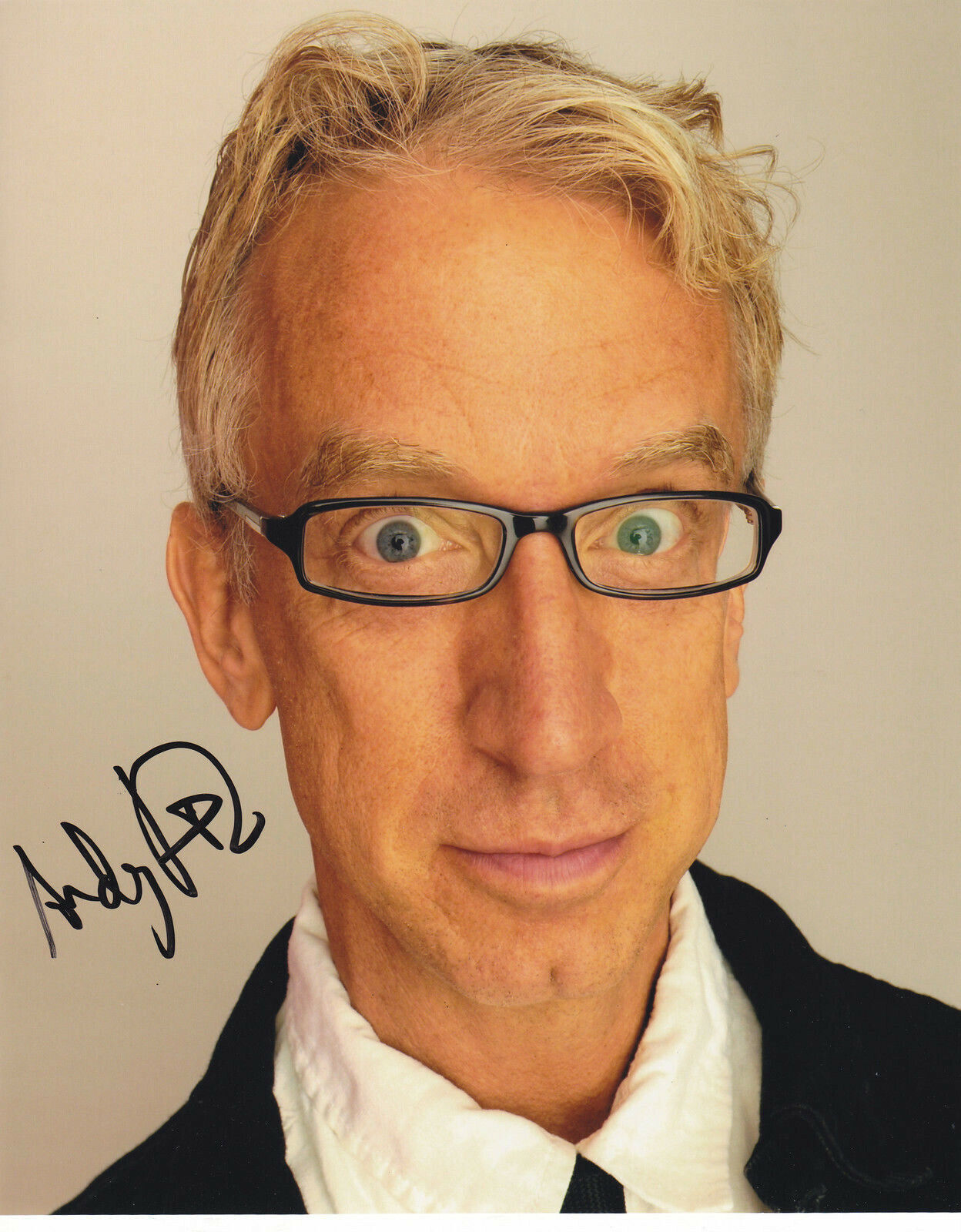 ANDY DICK SIGNED AUTOGRAPHED COMEDY 8X10 Photo Poster painting