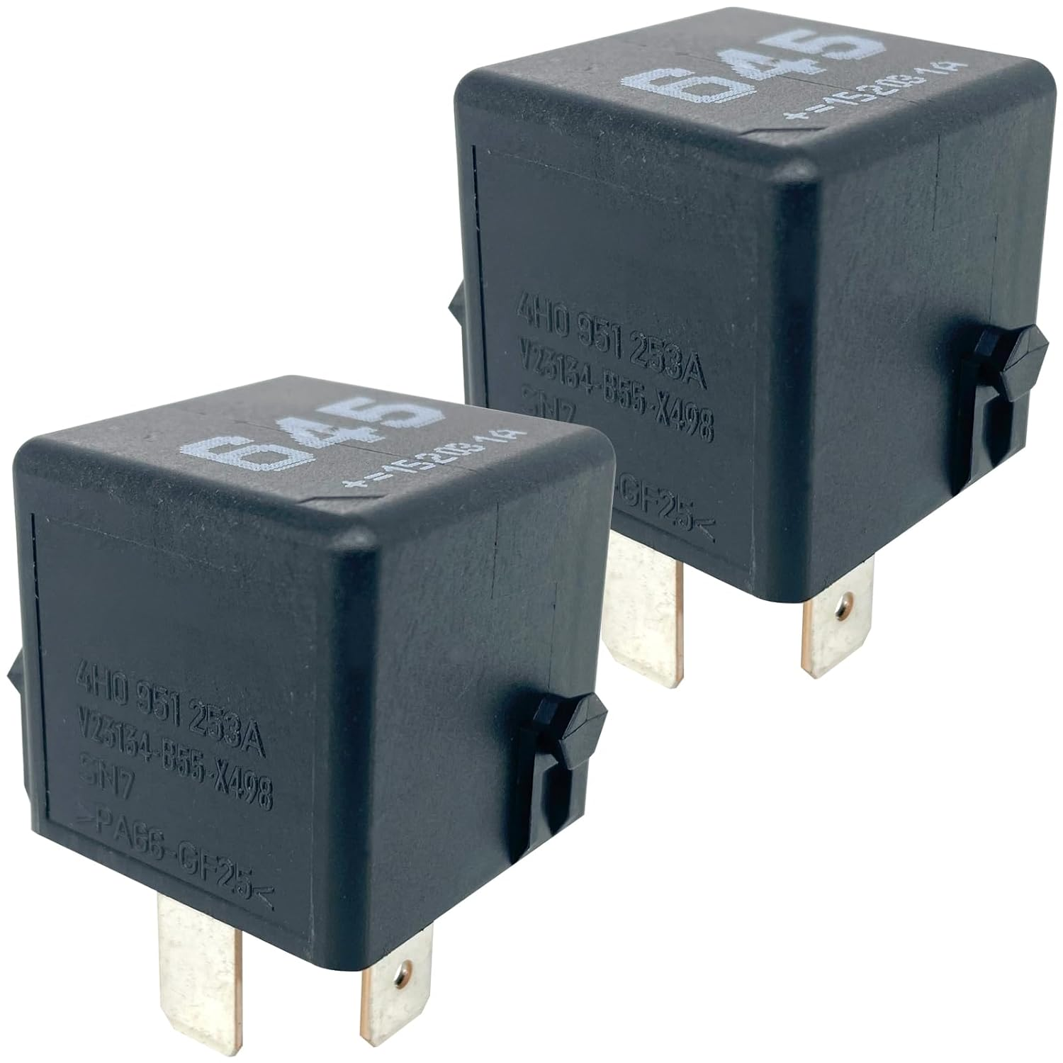 12VDC 40A 4-Pin Relay  4H0 951 253A V23134-B55-X498 for Volkswagen & Audi Vehicles