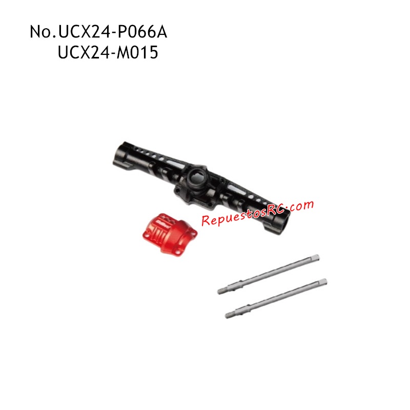 UDIRC UCX2405 Piezas de Mejora Trasero de Metal y Semiejes Traseros UCX24-P066A UCX24-M015
