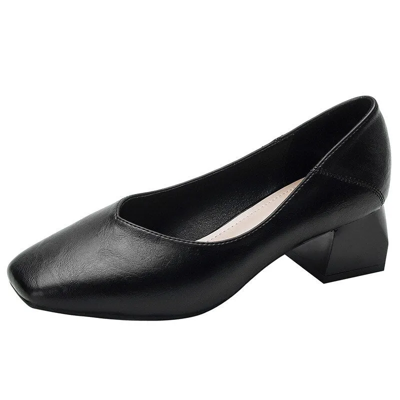  2022 Women Pumps Designer Casual Sandal Shoes Low Heel Slip On Wedge Loafer Office Platform Slides