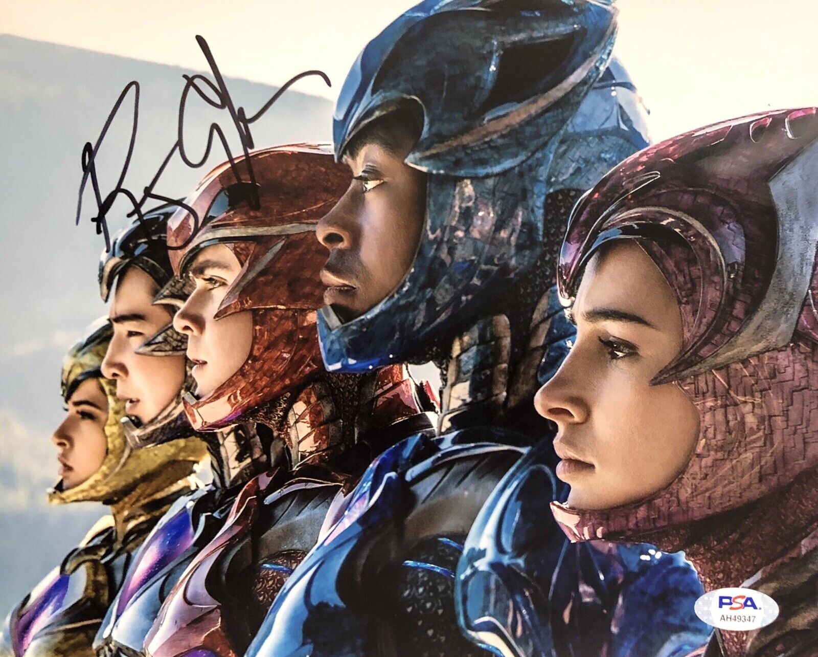 RJ Cyler Signed Autographed 8x10 Photo Poster painting Power Rangers Movie Billy Psa/Dna