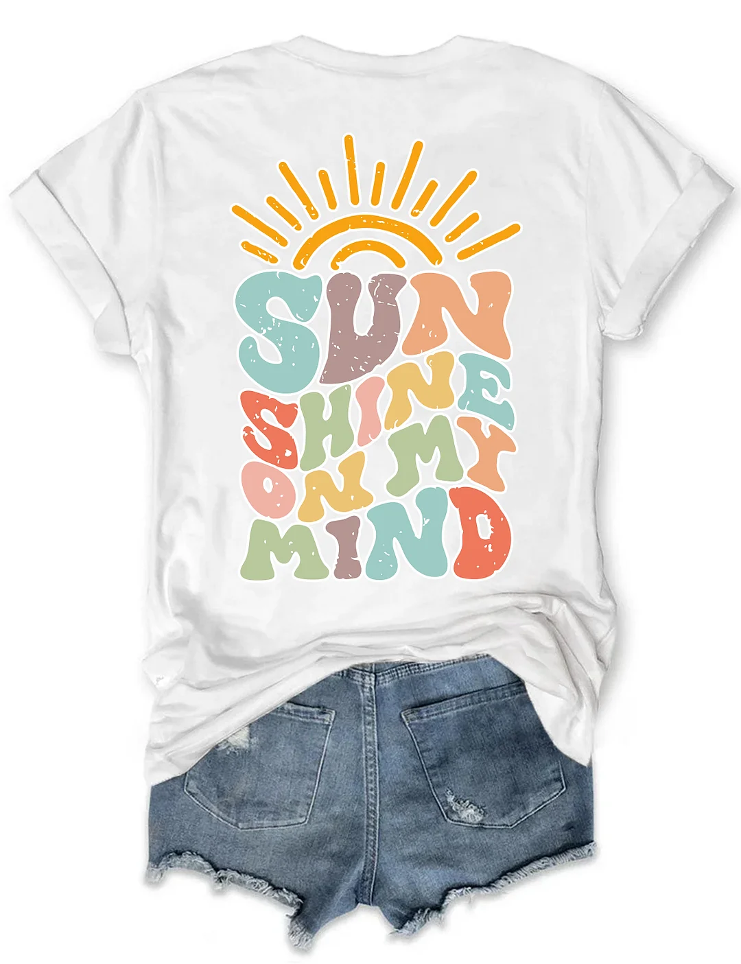 Retro Sun Shine On My Mind T-shirt