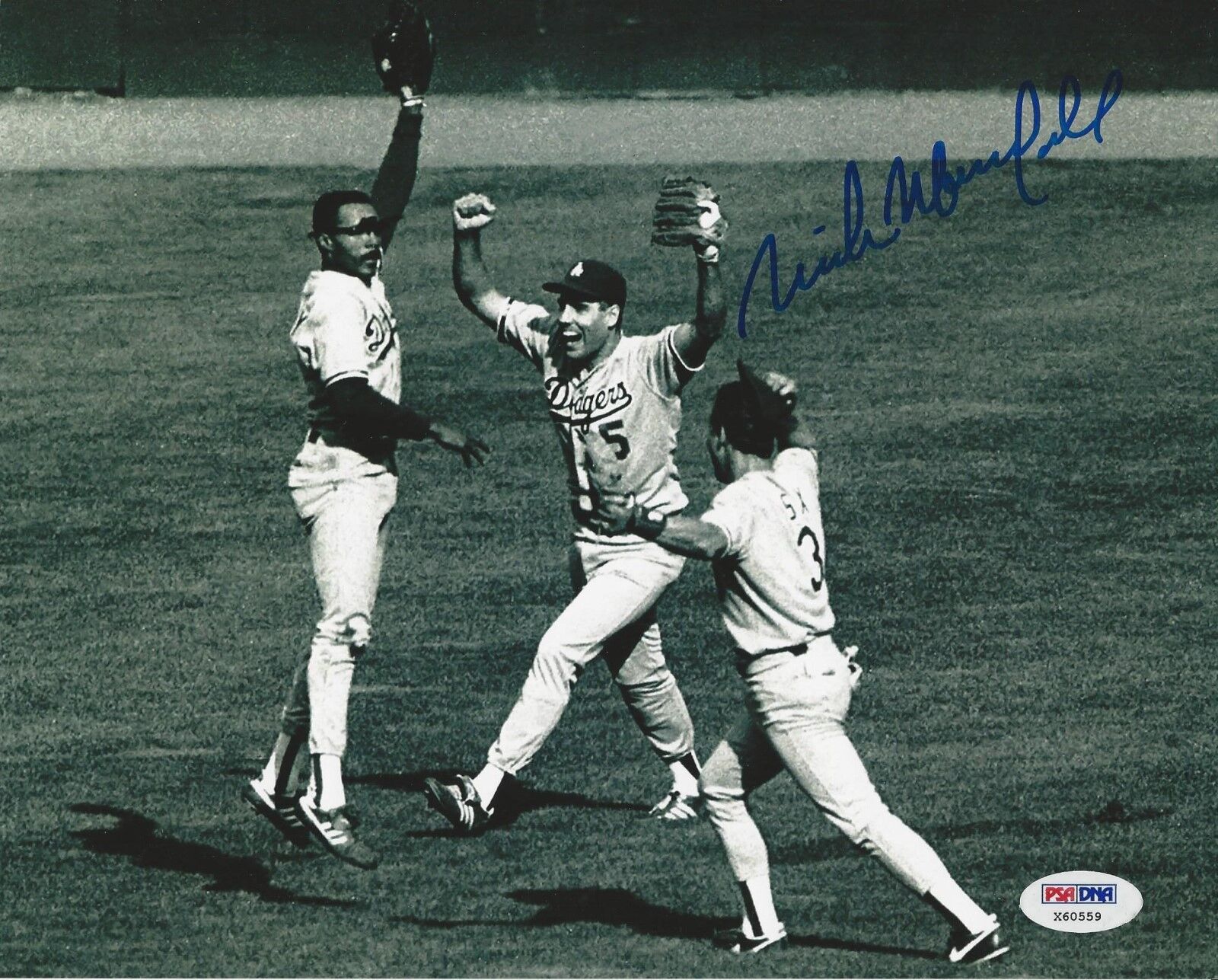 Mike Marshall Los Angeles Dodgers signed 8x10 Photo Poster painting PSA/DNA # X60559