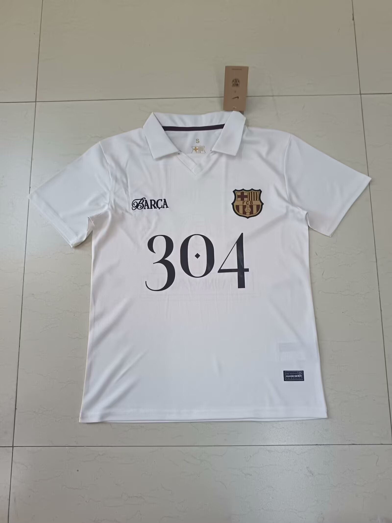 24/25 Barcelona Special Edition White Football Shirt Thai Quality