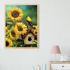 5D diy volle quadratische Bohrmaschine Diamantmalerei Sonnenblume Kit Heimdekoration(zqf9904)