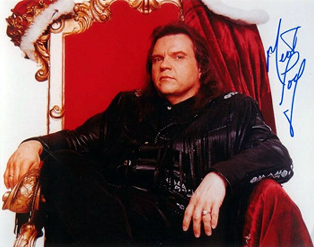 Meat Loaf Bat Out of Hell / Dead Ringer 6 x 4 Autographed Photo Poster painting (REPRINT #2)