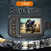 Motorcycle DVR HD 1080P Front Rear View Dash Cam IP65 Waterproof Parking Monitor
