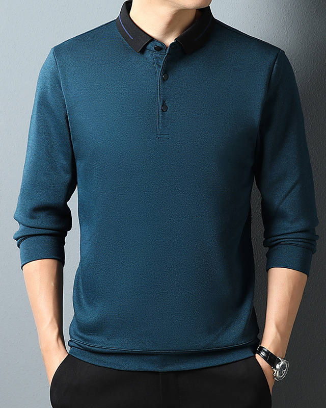 Men's Lapel Casual Polo Shirt 002