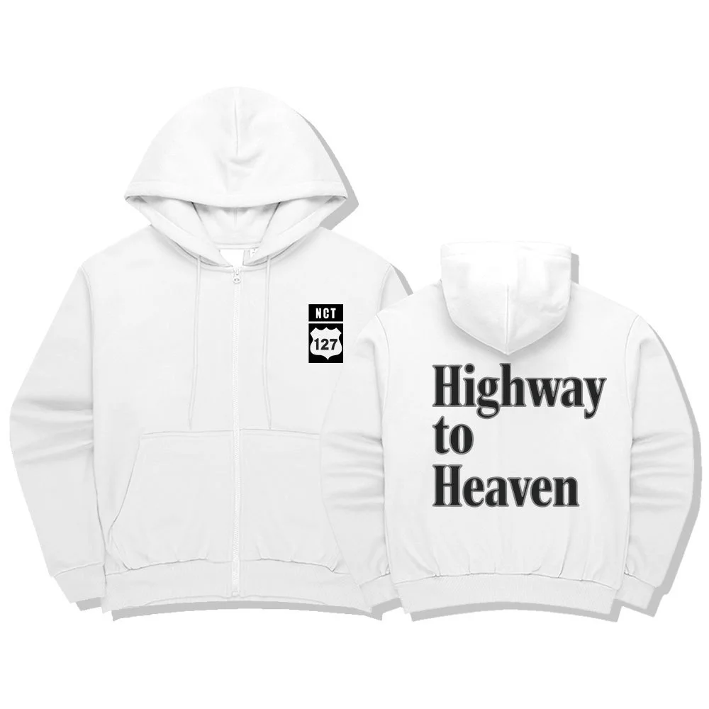 NCT127 New Album Highway To Heaven Zip-up Hoodie