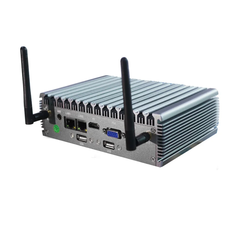 Wholesales Price Mini Industrial Computer Desktop Core I3 I5 Industrial rfid Embedded MIni PC Host Server for Digital Signage