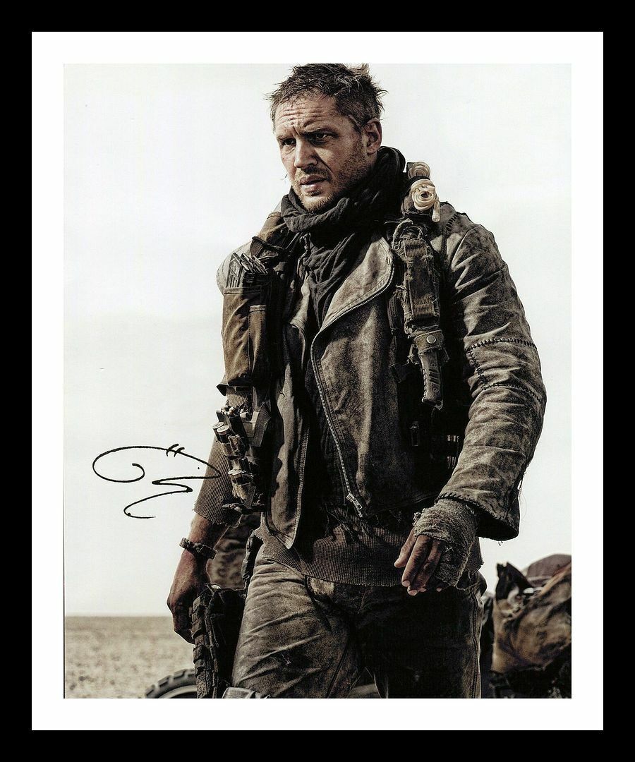 Tom Hardy - Mad Max Autographed Signed & Framed Photo Poster painting