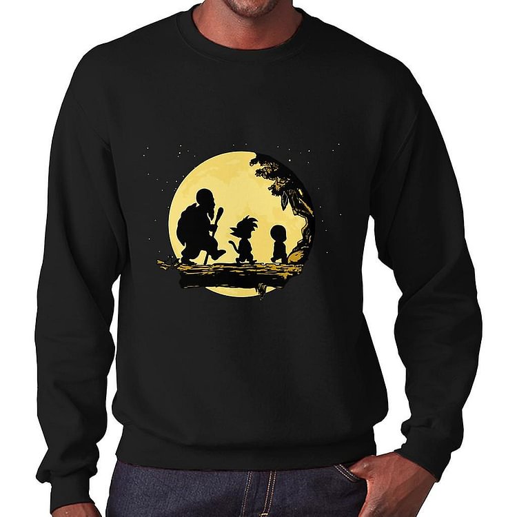 Dragonball Z Lion King Mix Men's Sweatshirt