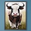Diamond Painting -Full Round Drill Highland Cattle(60*40 CM)