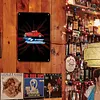 ZZ top - Panneaux en &eacute;tain m&eacute;tallique(20*30cm/30*40cm) - Musique