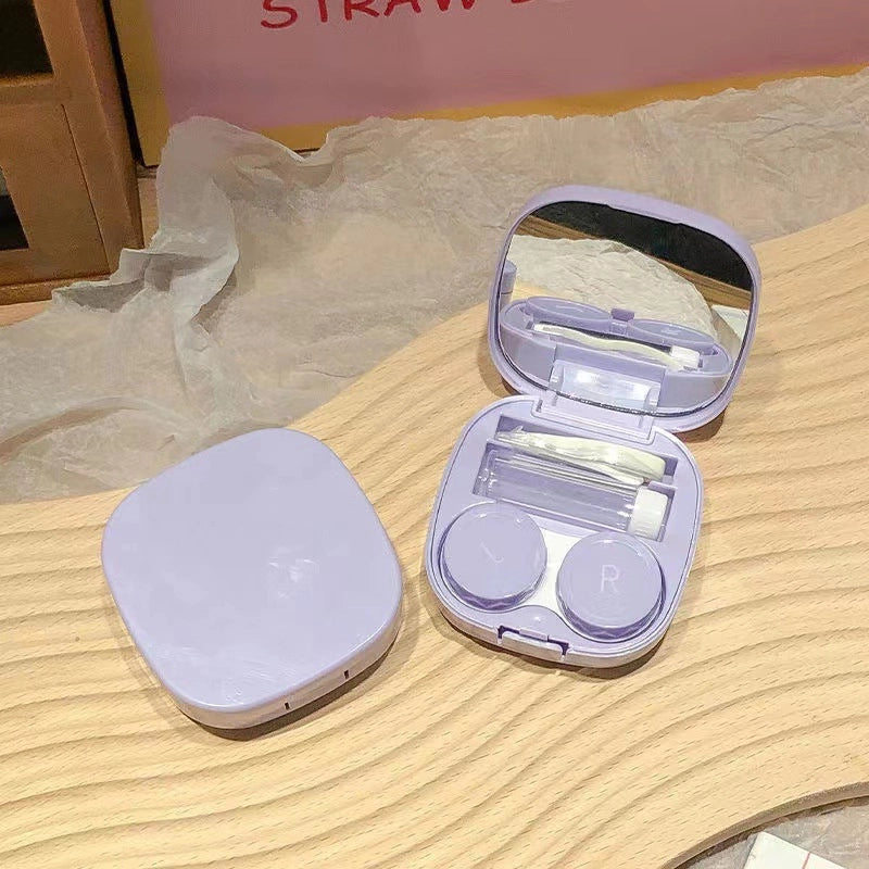 Factory In Stock Contact Lens Box Simple Cute Contact Lens Box DIY Contact Lens Box Portable Double Box Care