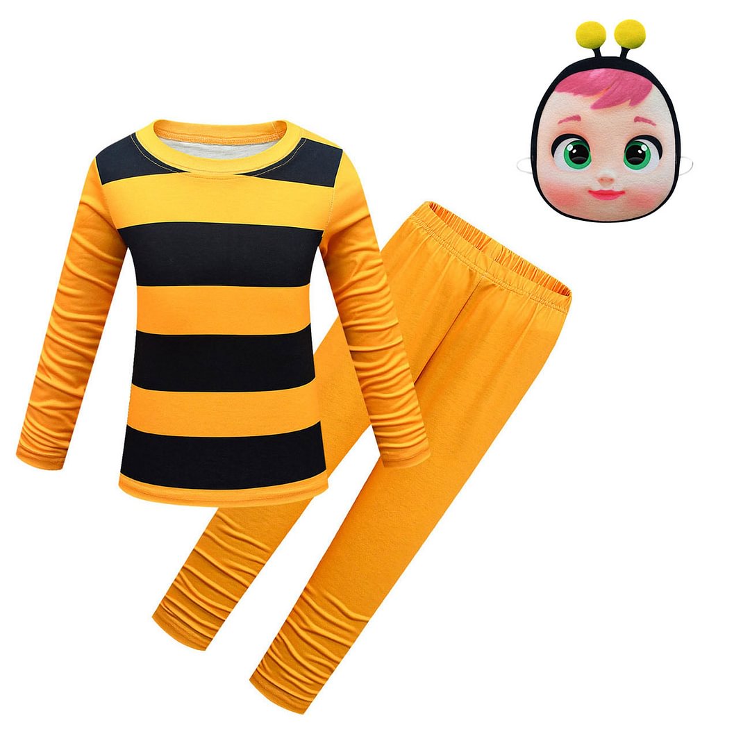 Cry Babies Bee Cosplay Costume Kids' Performance Outfit Two Pieces Set-Pajamasbuy