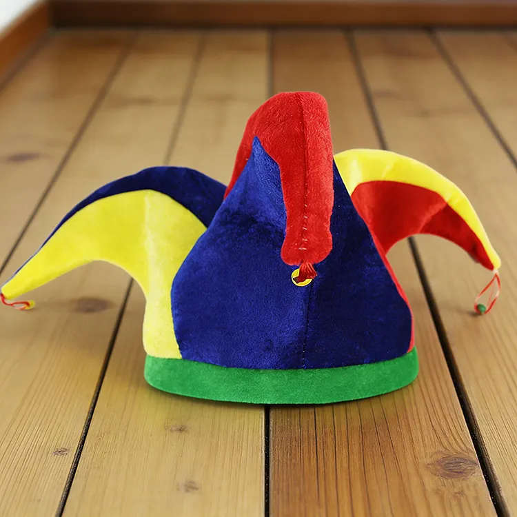 Unisex Cologne Carnival Clown Tricorn Hat