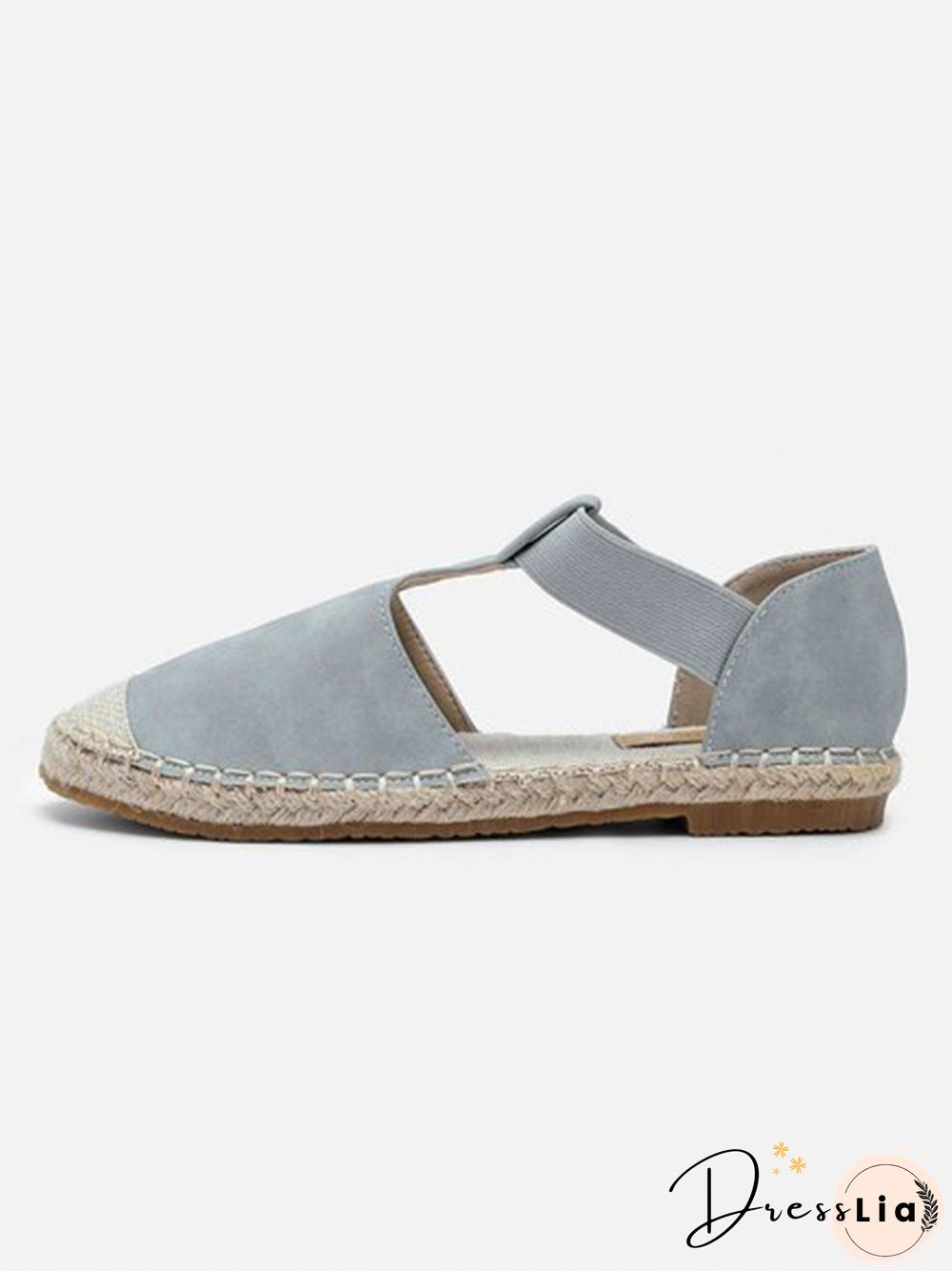 Linen Straw Fisherman's Roman Sandals