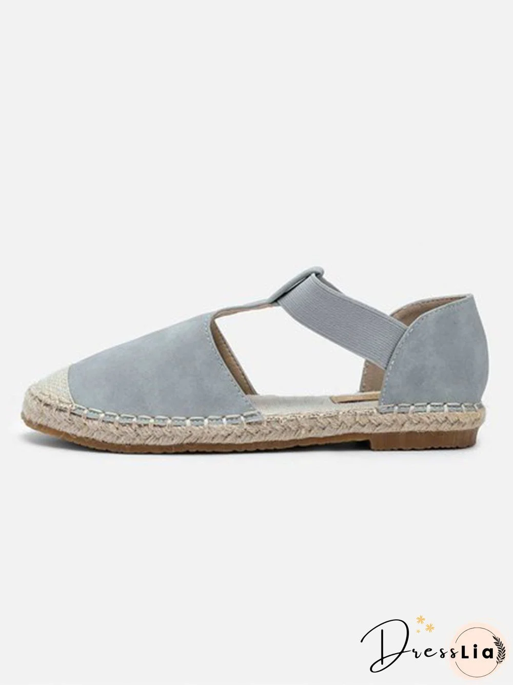 Linen Straw Fisherman's Roman Sandals