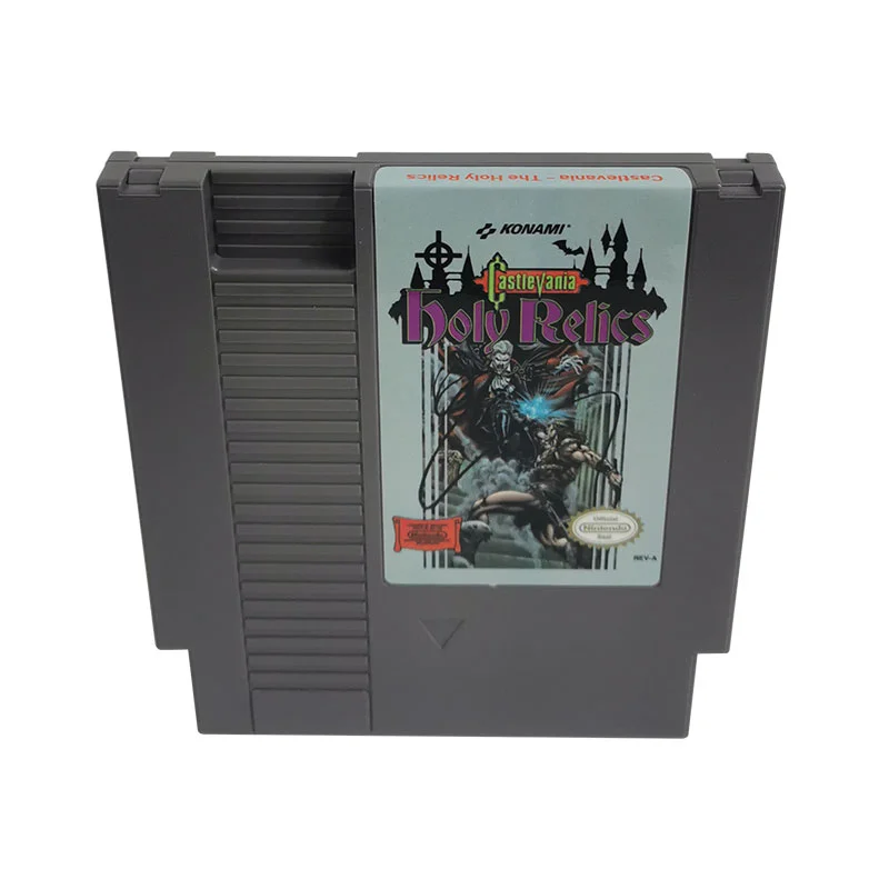 Castlevania: The Holy Relics For Nintendo NES - 8 Bit Game Cartridge