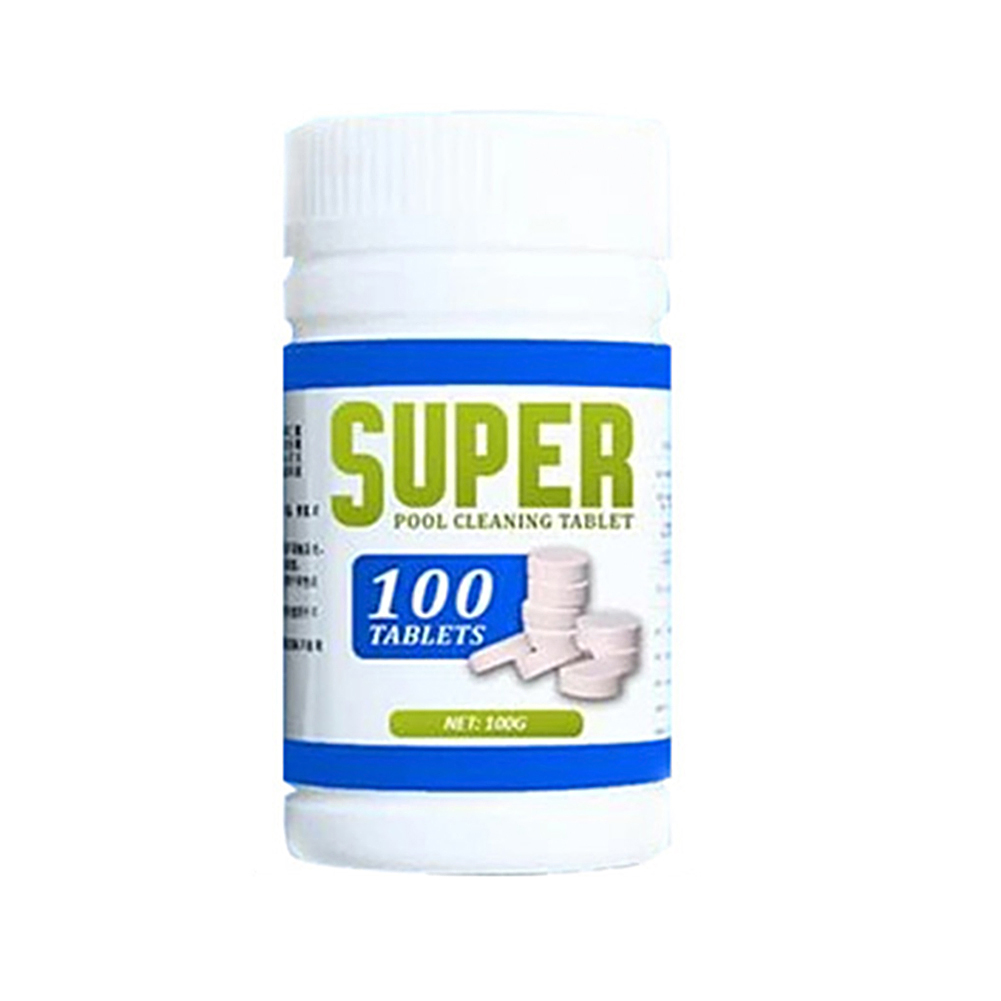 

50pcs Swimming Pool Cleaning Tablets Purify Water Disinfect Chlorine Pills, 501 Original