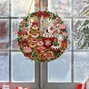 Diamond Art Kit Christmas Sweet Wreath Window Ornament 9.45x9.45in