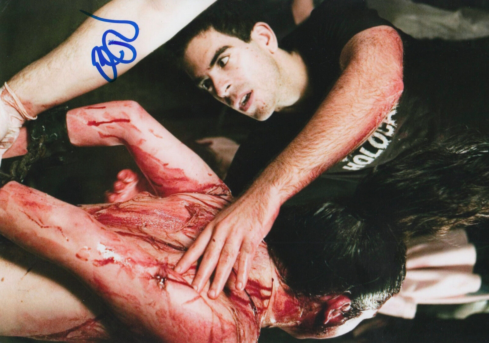 Eli Roth Director signed 8x12 inch Photo Poster painting autograph