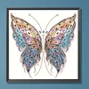 5D DIY Partial Special Shaped Drill Diamond Painting Wings Decoration 30x30cm