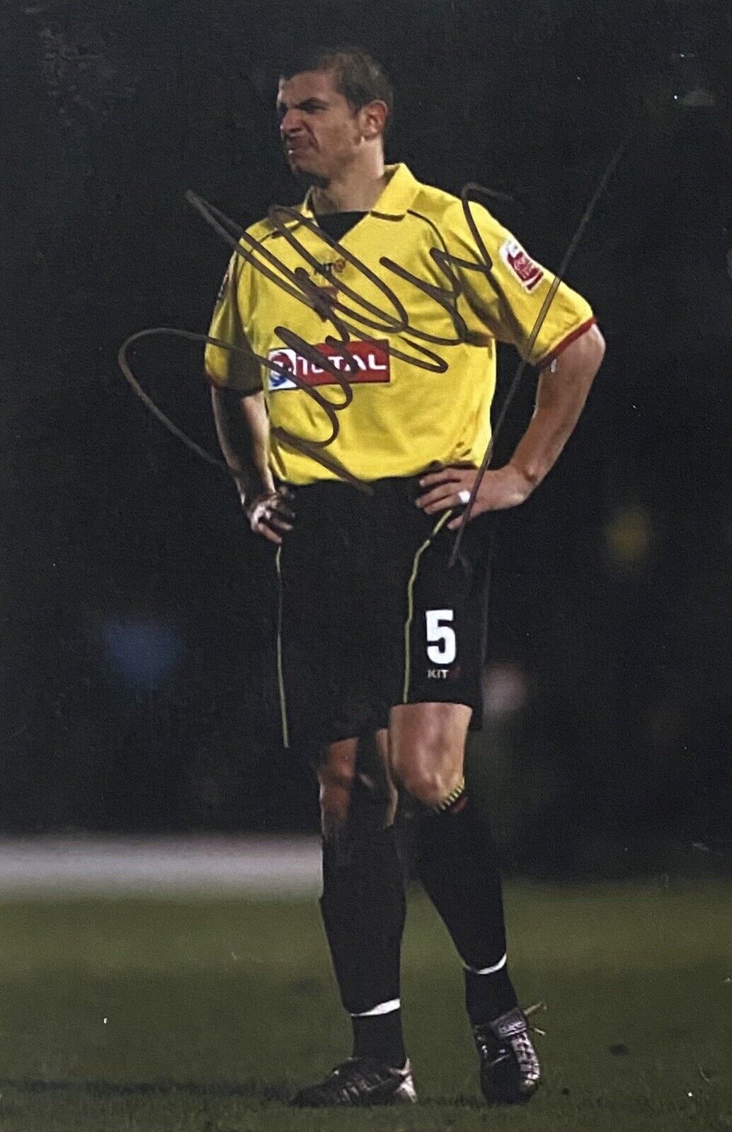 Neil Cox Genuine Hand Signed Watford 6X4 Photo Poster painting