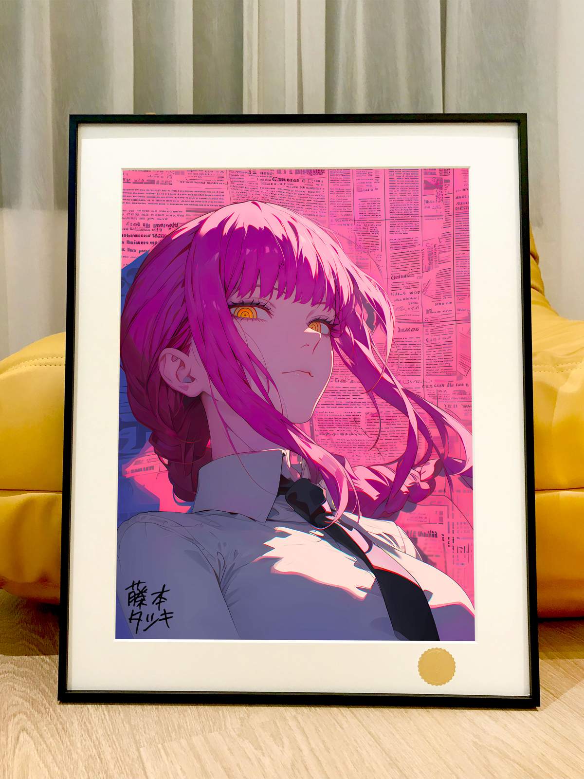chainsaw-man-makima-002-wall-art-cover