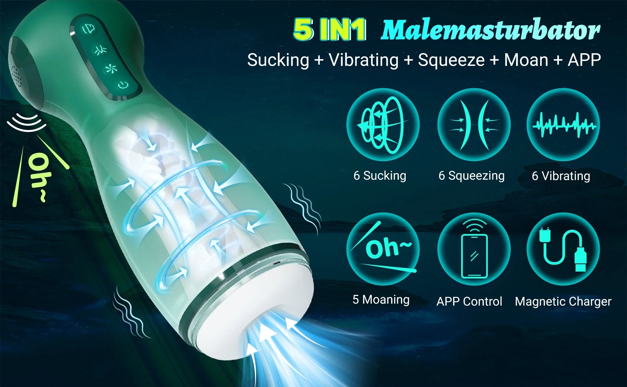XP Suction Stroker Airbag Pulse hero media