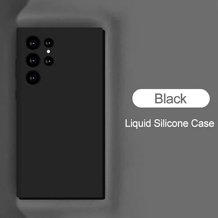 Luxury Original Liquid Silicone Phone Case For Samsung
