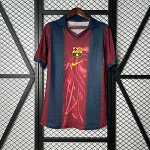 2025/2026 Barcelona Travis Scott Joint Edition Polo Shirt Football Shirt 1:1 Thai Quality