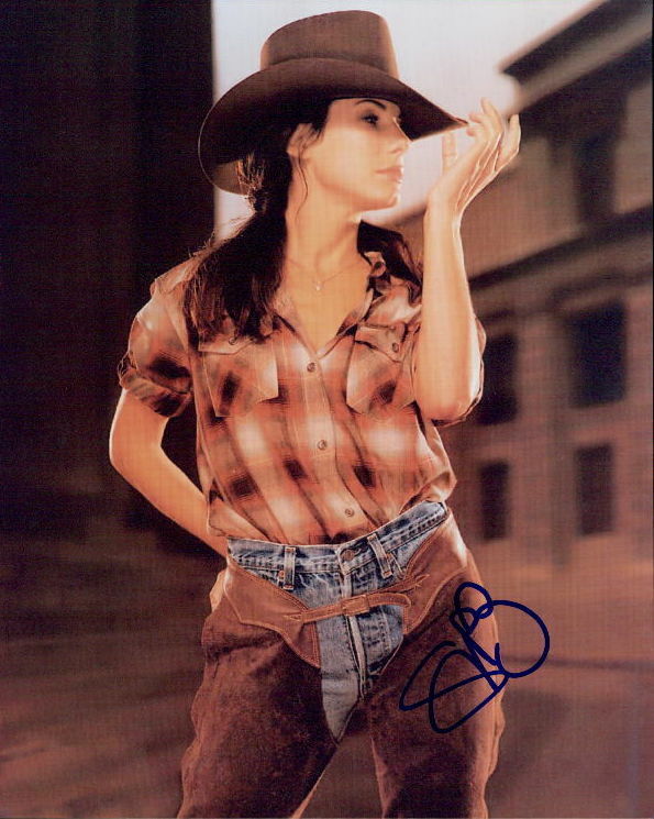 Sandra Bullock signed 8x10 Photo Poster painting In-person