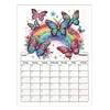 DIY Special Shaped Colorful Pattern 5D DIY Diamond Art Monthly Planner Kit