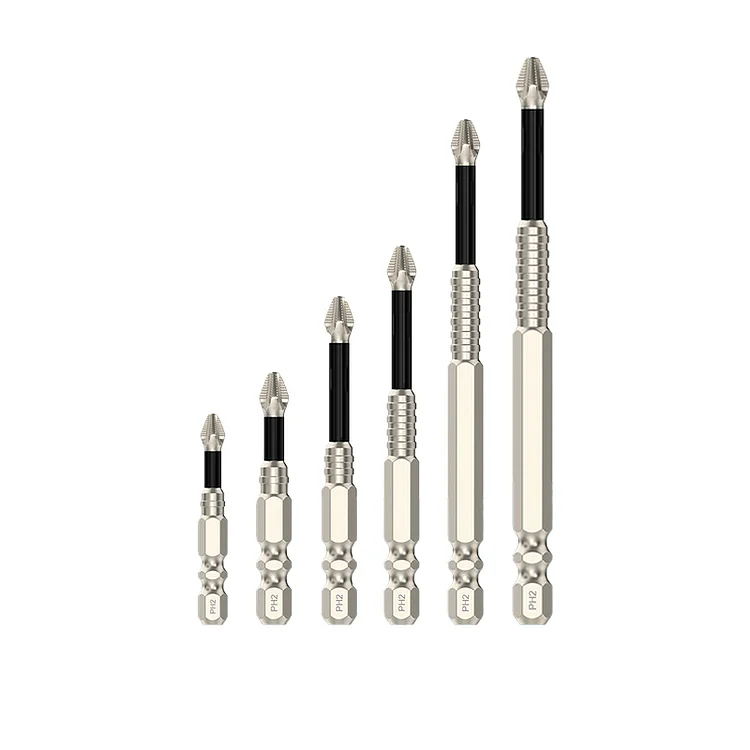 6 - Piece Phillips Screwdriver Bits Set（50% OFF）