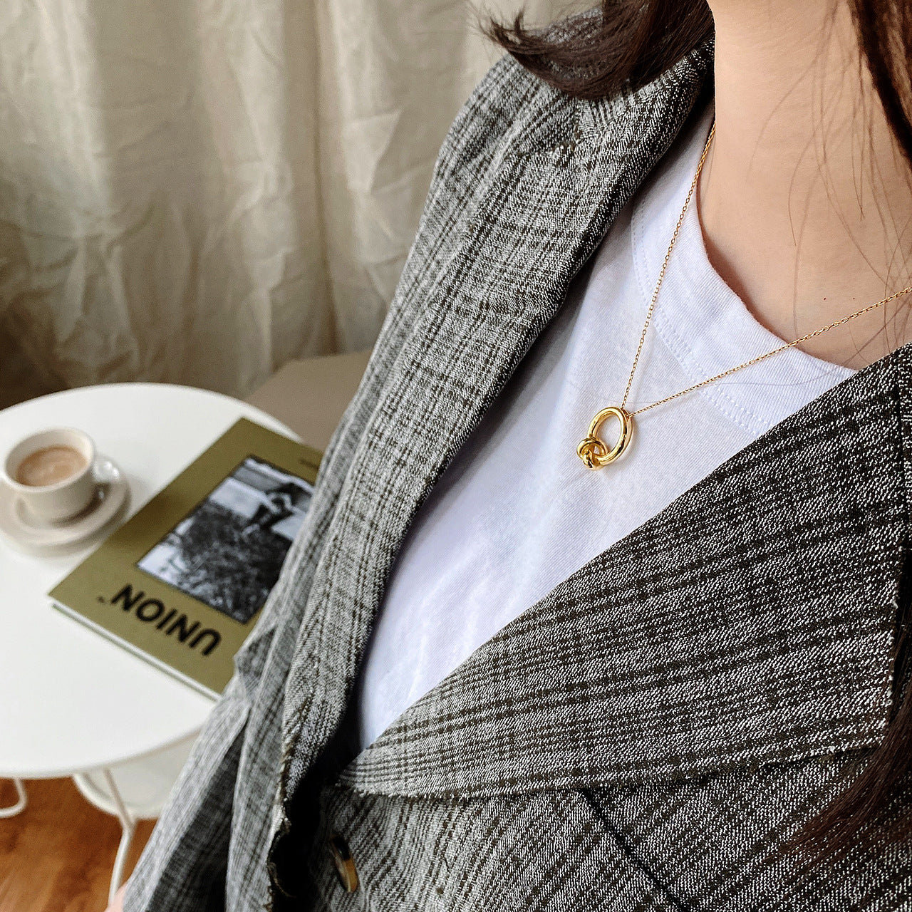 925 Sterling Silver Japanese / Korean Knot Silver Necklaces