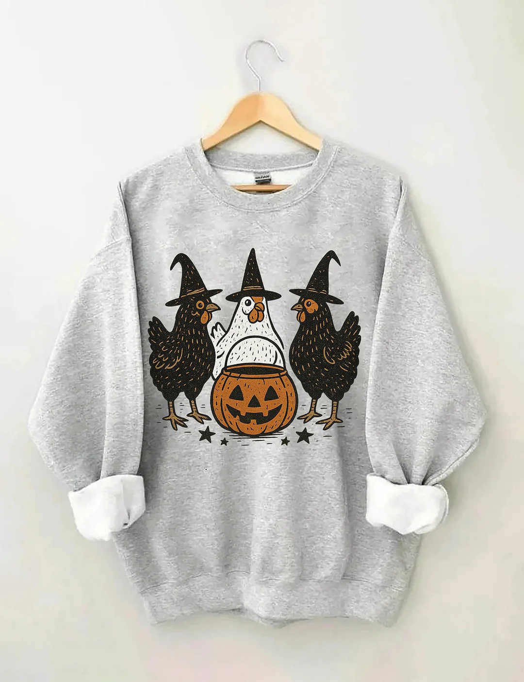 Pumpkin Chicken Fall Sweatshirt