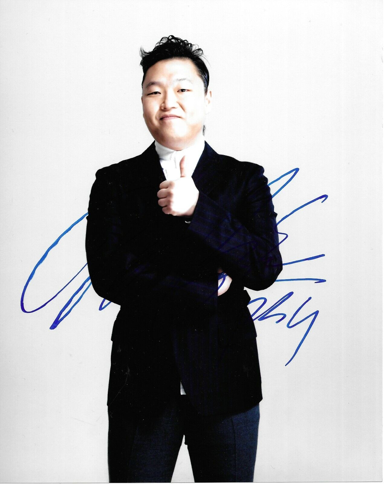 Park Jae Sang PSY autograph - signed Photo Poster painting