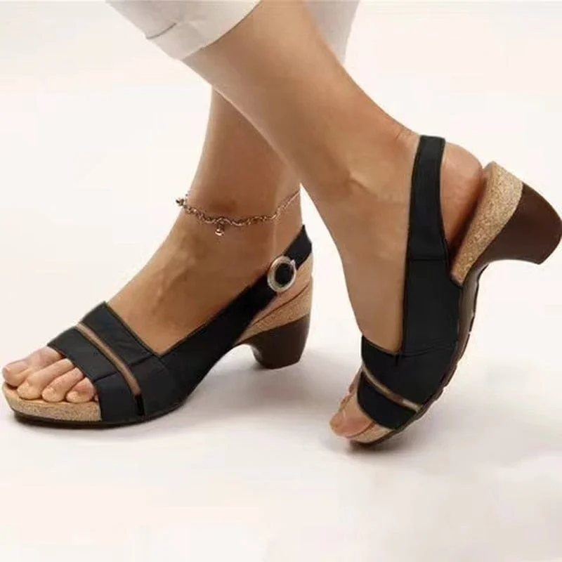 Women Sandals 2022 New Shoes Sandals Wedge Party Ladies Shoes Slip On Women's Sandals Beach Female Slipper Footwear