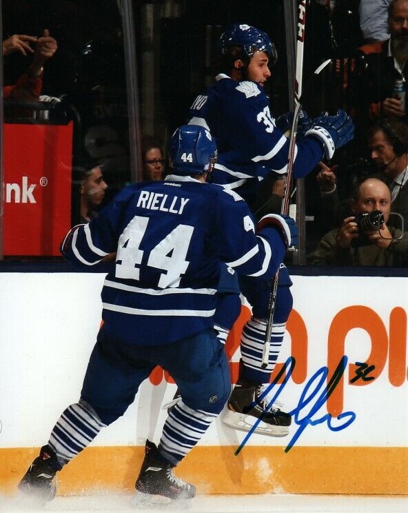 Toronto Maple Leafs Josh Leivo Signed Autographed 8x10 NHL Photo Poster painting COA #4