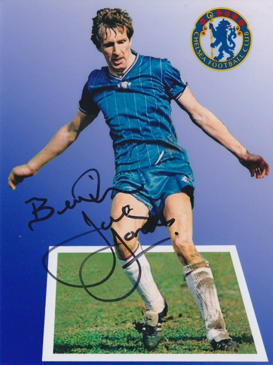 JOEY JONES HAND SIGNED 7X5 Photo Poster painting FOOTBALL AUTOGRAPH CHELSEA